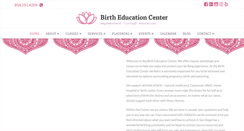 Desktop Screenshot of birtheducationcenter.com
